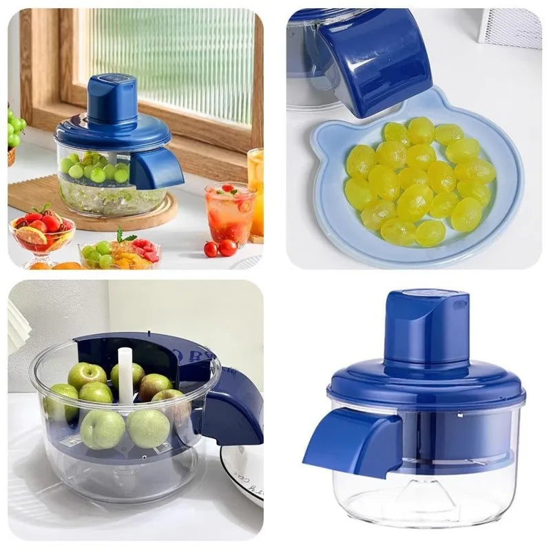 Automatic Peeler Machine Electric Garlic Peeler Cherry Tomato Skin Remover Tool for Fruits Efficient Peeling Kitchen Gadget