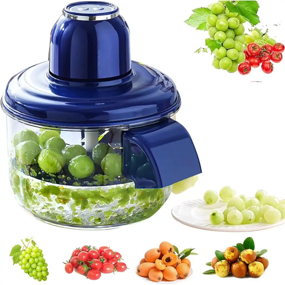 Automatic Peeler Machine Electric Garlic Peeler Cherry Tomato Skin Remover Tool for Fruits Efficient Peeling Kitchen Gadget